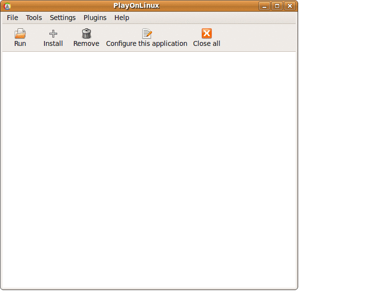 Play On Linux animation
