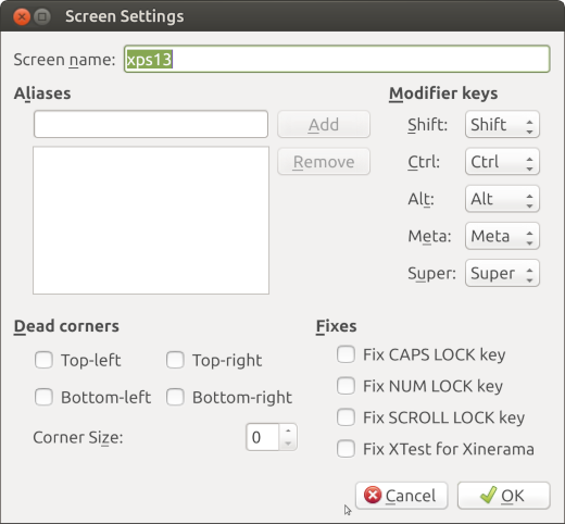 Synergy Server Configuration